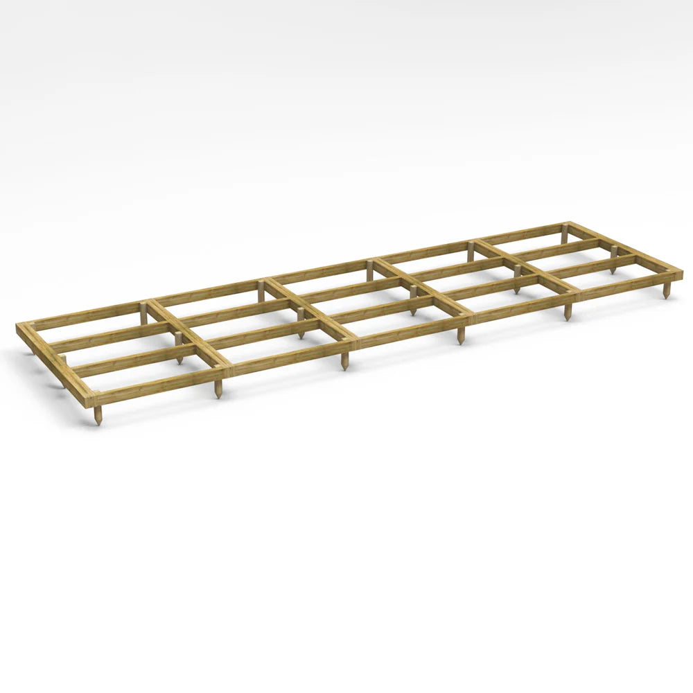 Shiplap Apex Shed Base Kit – Pressure Treated Timber