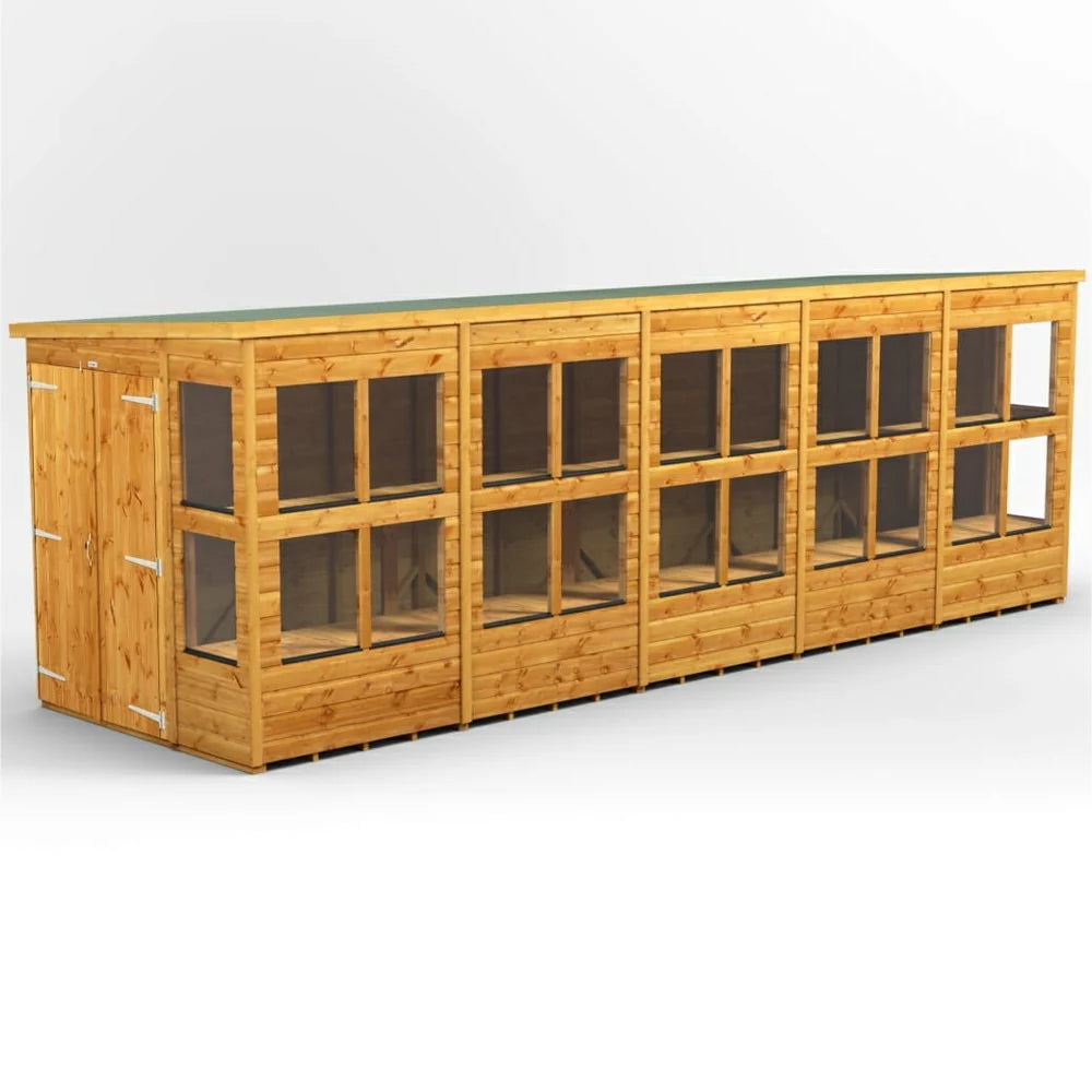 Power Pent Potting Shed
