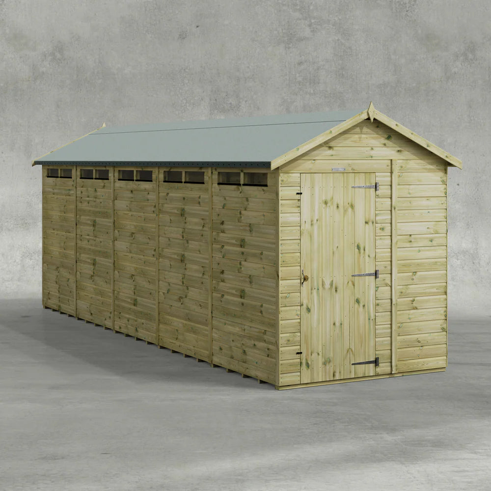 Premium Security Apex Shed for Sale in  Ireland