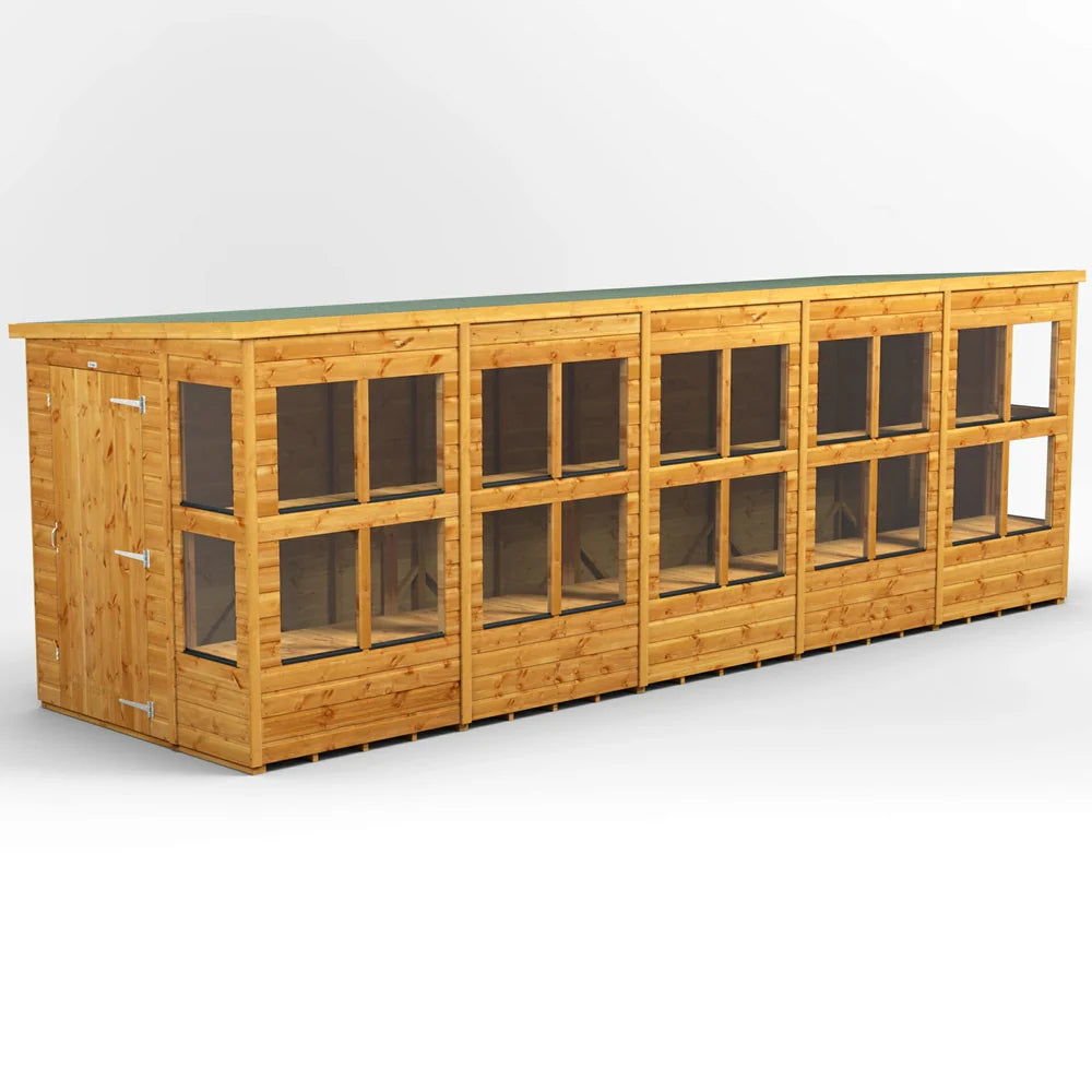 Power Pent Potting Shed