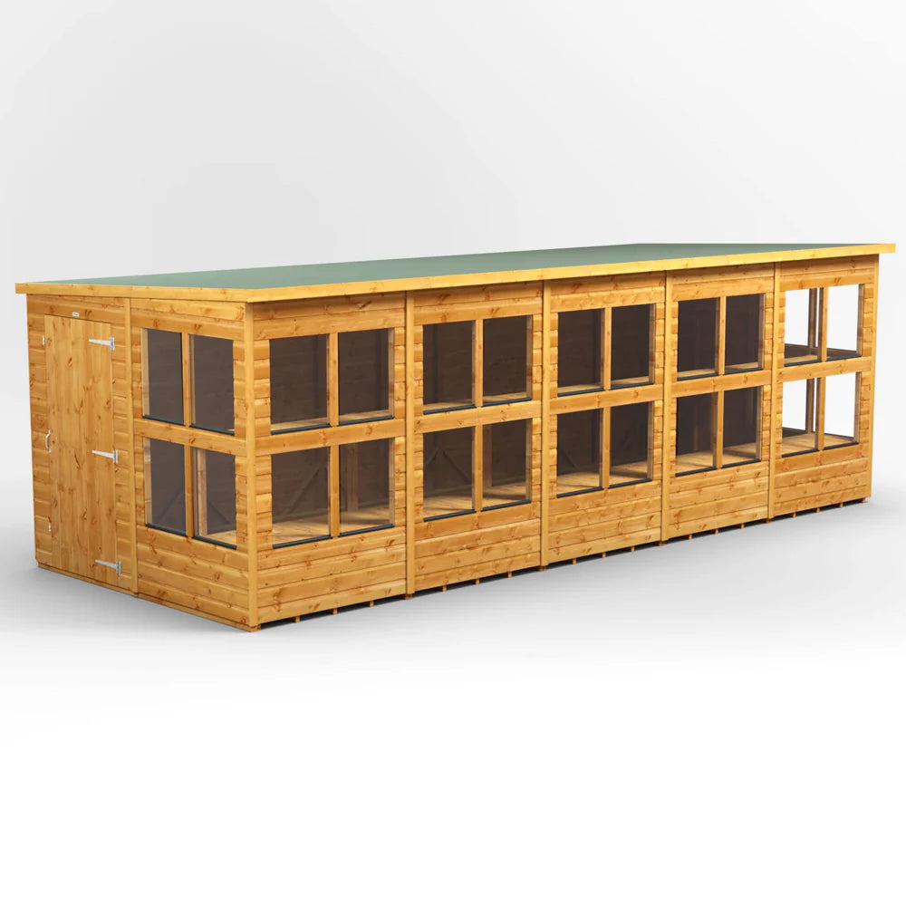 Power Pent Potting Shed