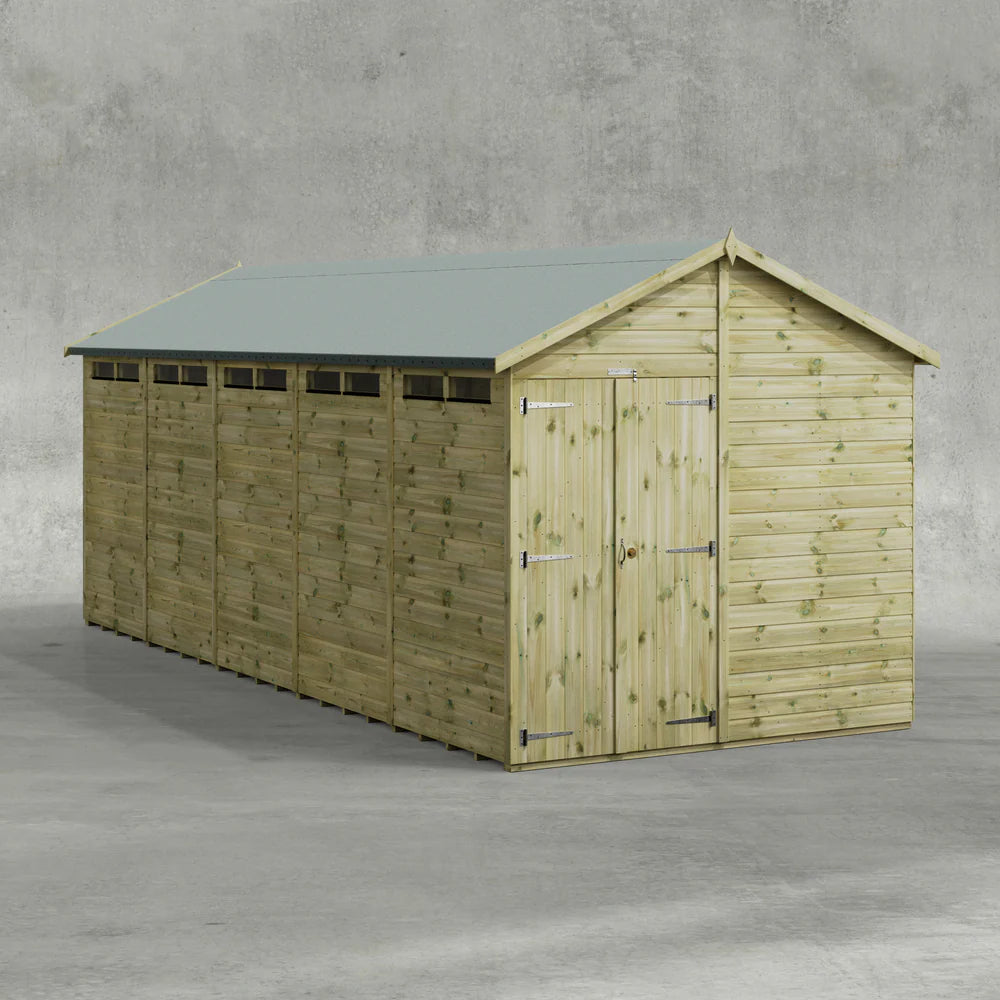 Premium Security Apex Shed for Sale in  Ireland