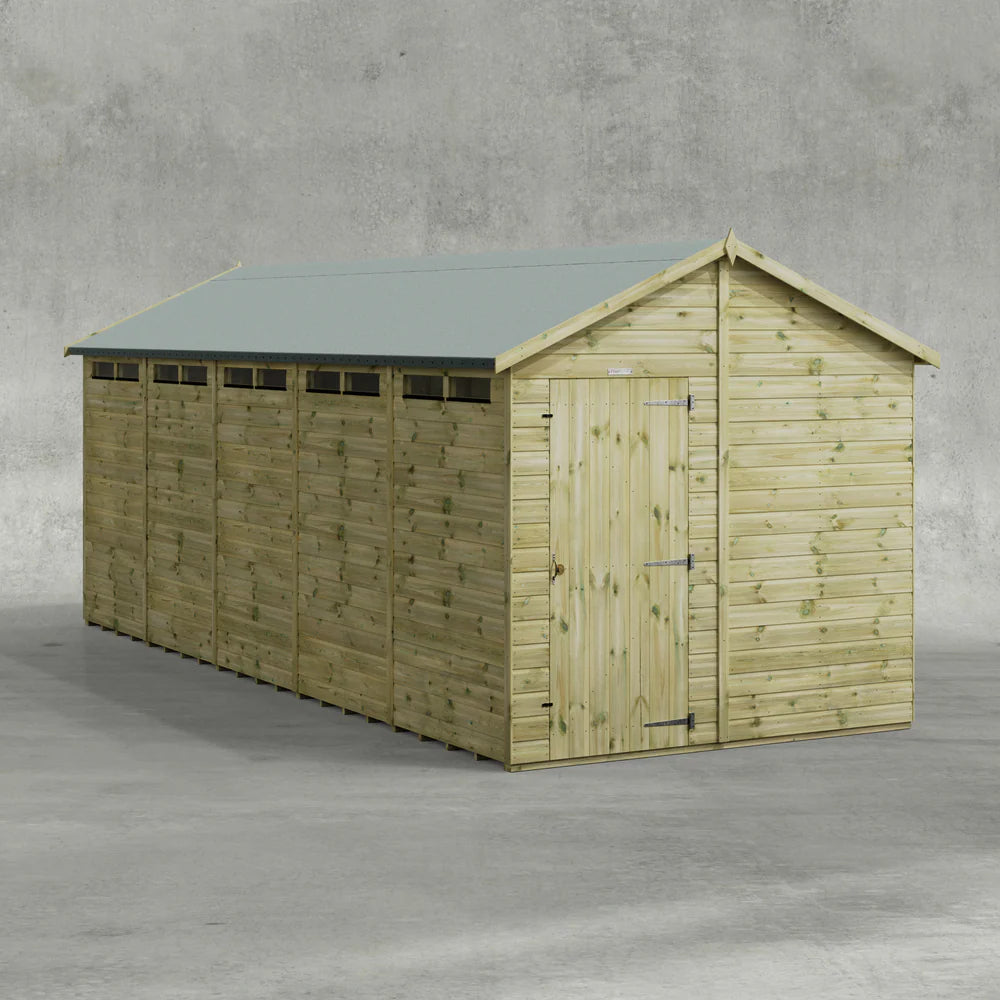 Premium Security Apex Shed for Sale in  Ireland