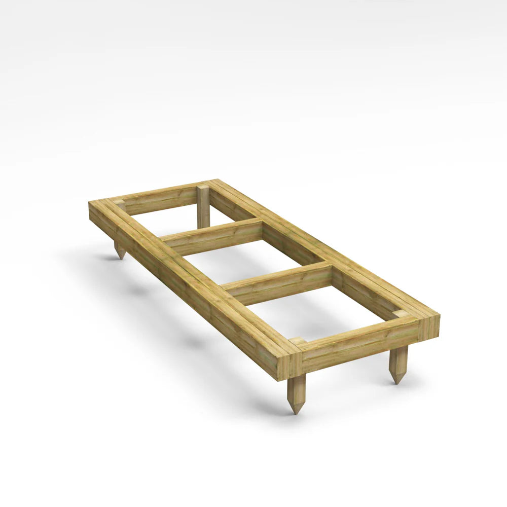 Shiplap Apex Shed Base Kit – Pressure Treated Timber