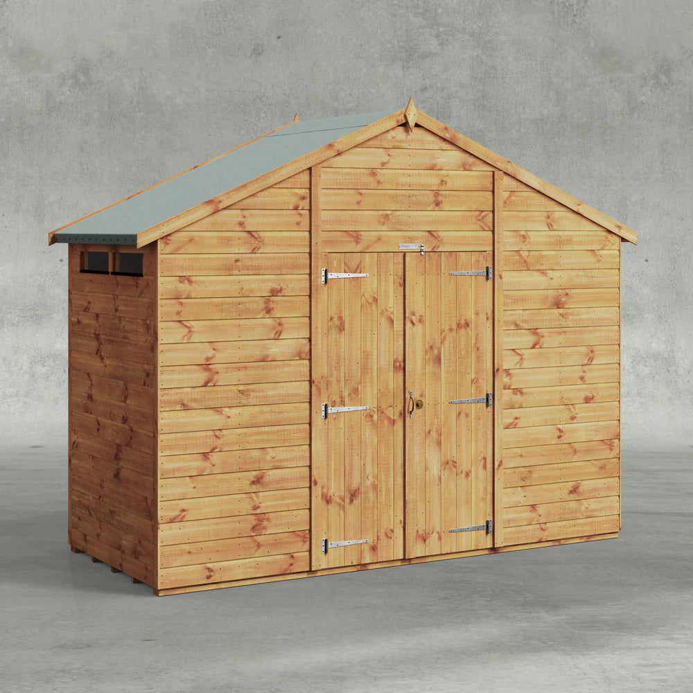 Power Security Apex Shed