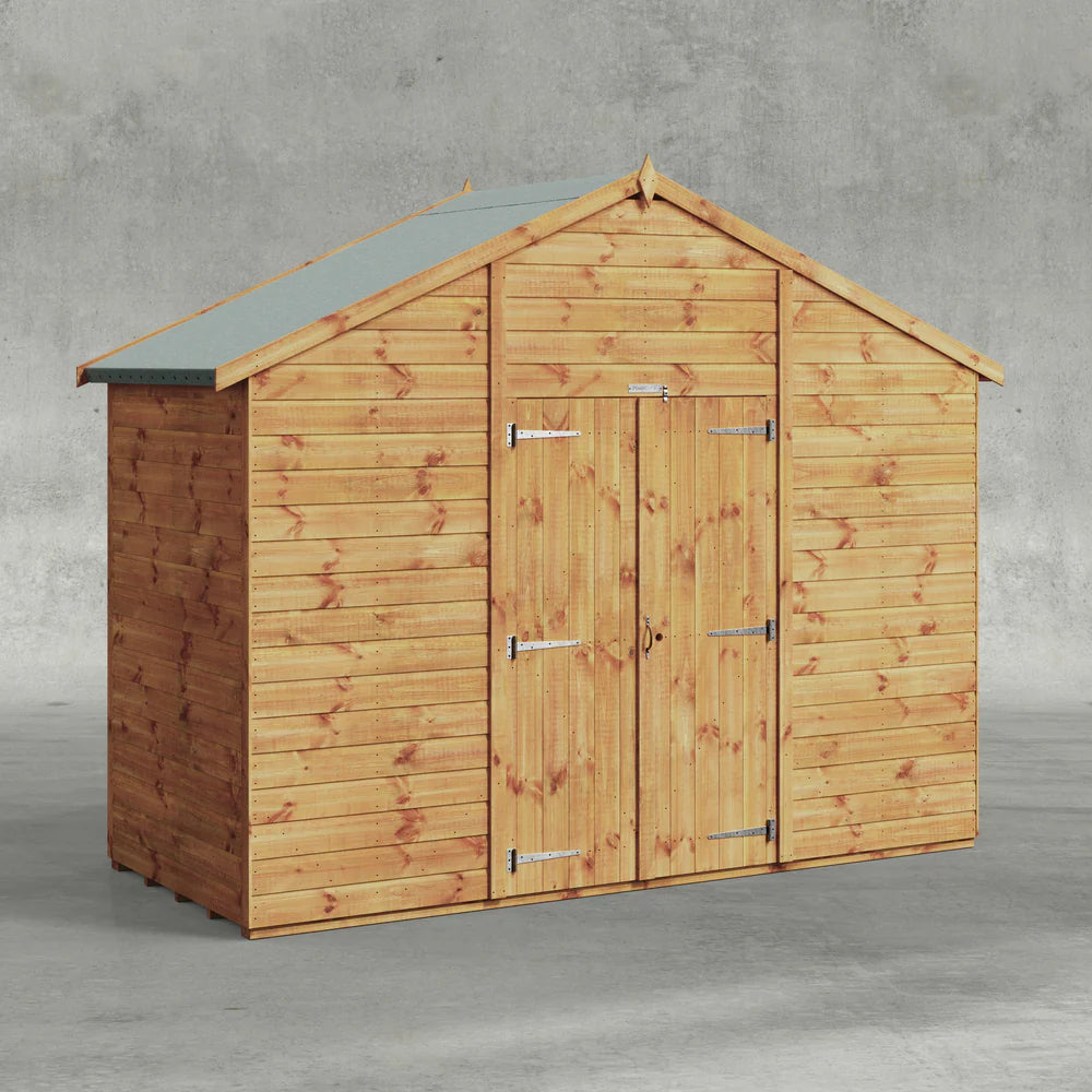 Power Shiplap Apex Shed