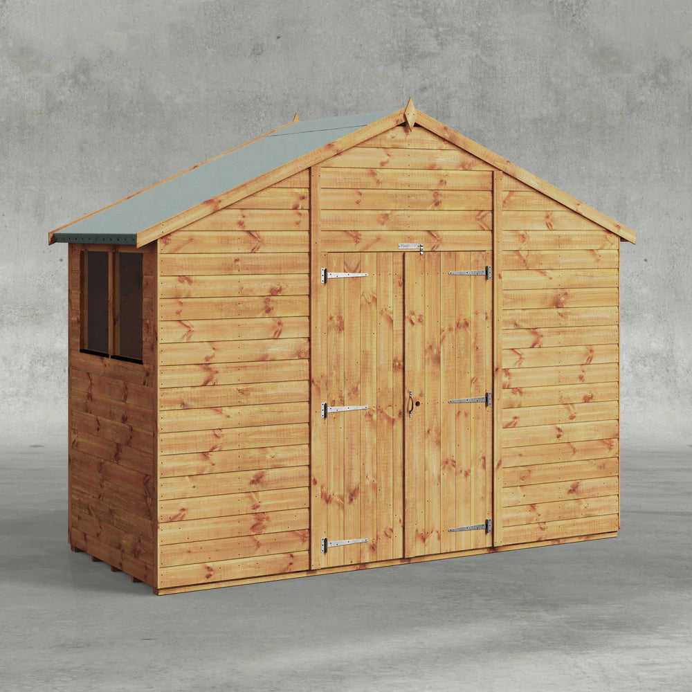Power Shiplap Apex Shed
