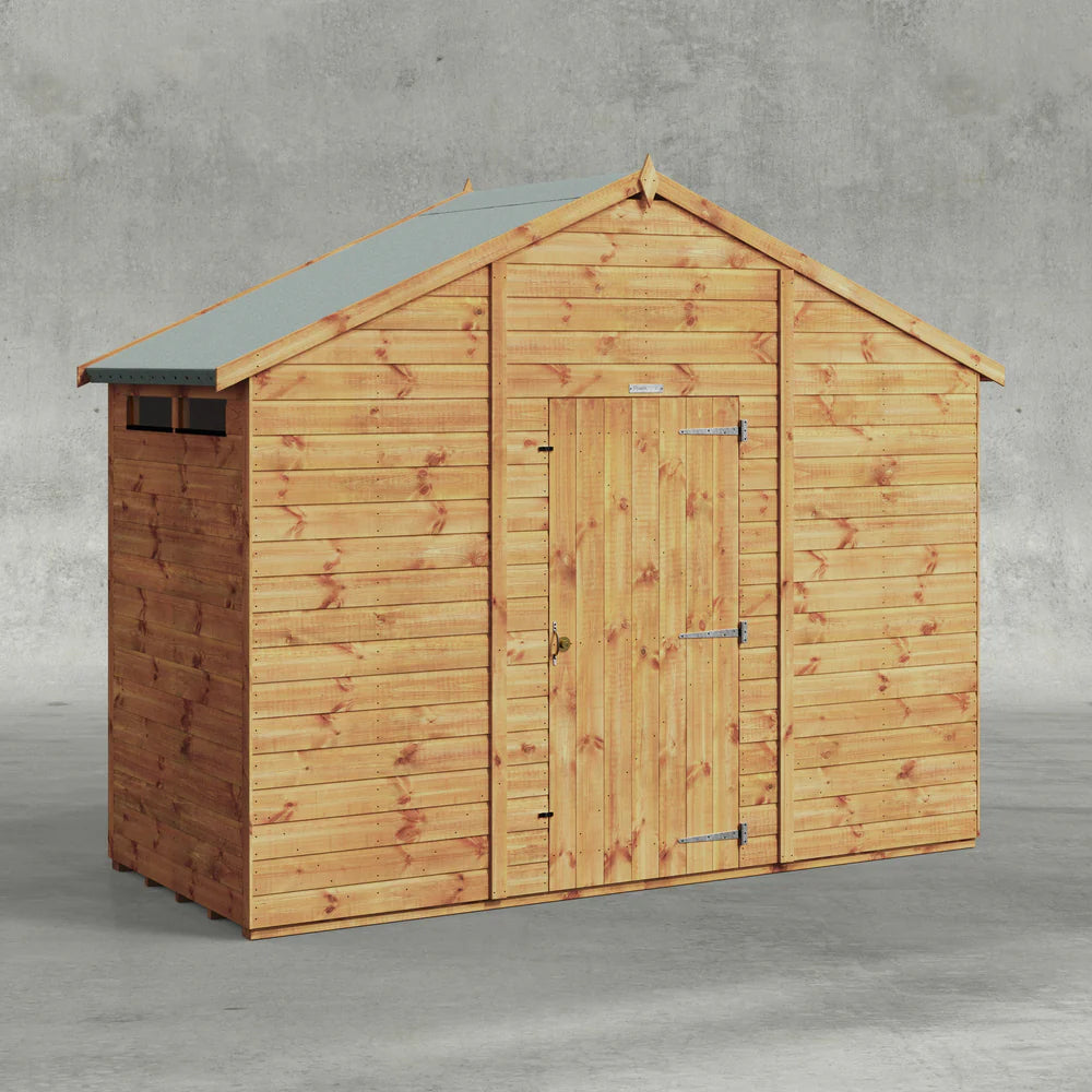Power Security Apex Shed
