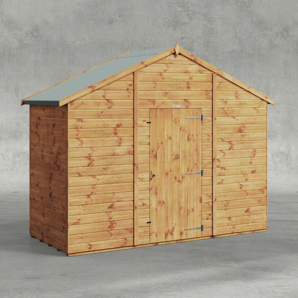 Power Shiplap Apex Shed