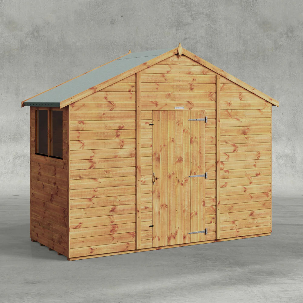 Power Shiplap Apex Shed