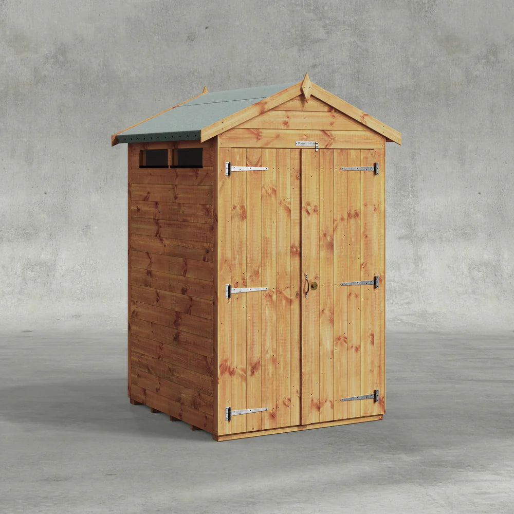 Power Security Apex Shed