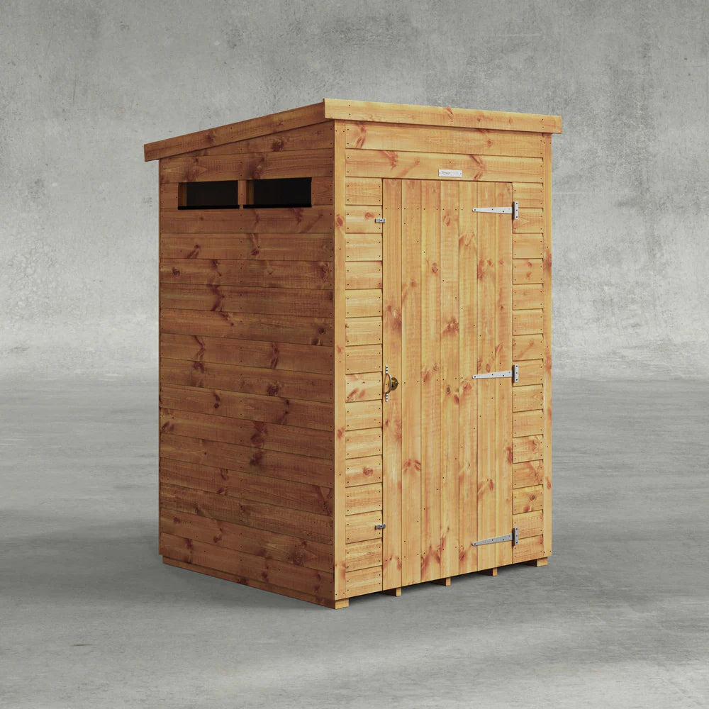 Power Security Pent Shed