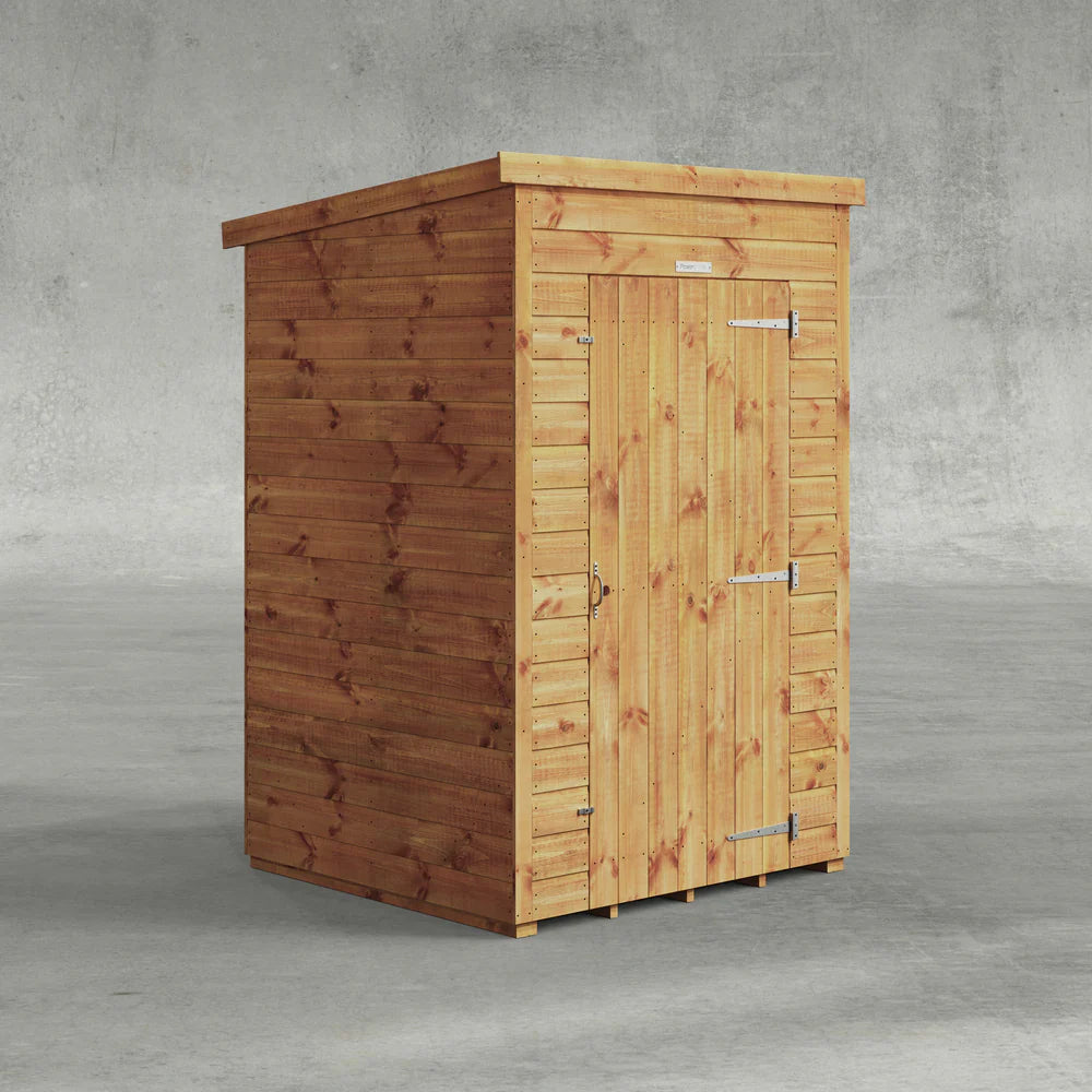 Power Shiplap Pent Sheds