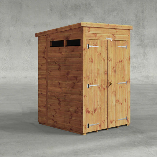 Power Security Pent Shed