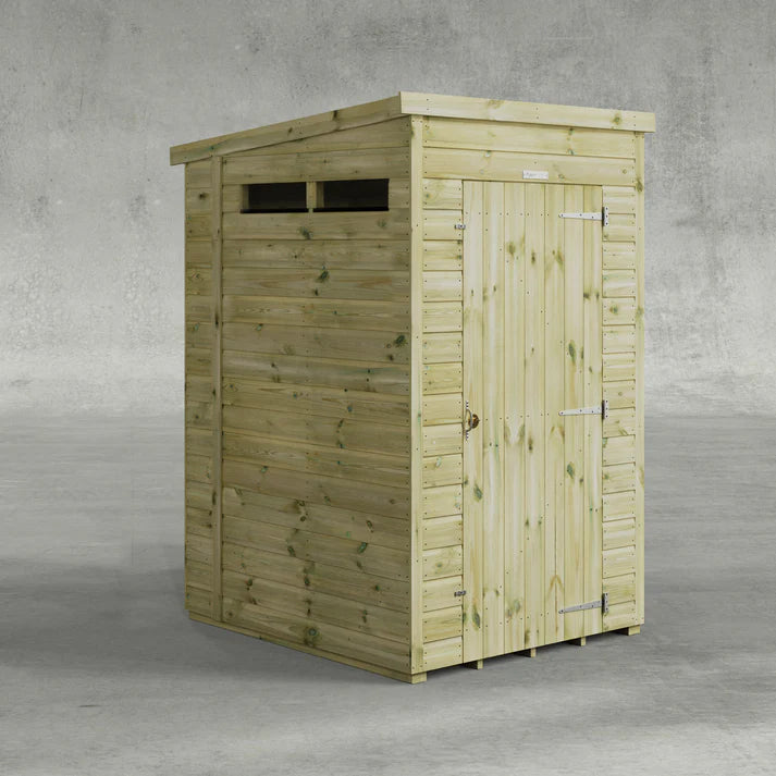 Power Premium Security Pent Shed