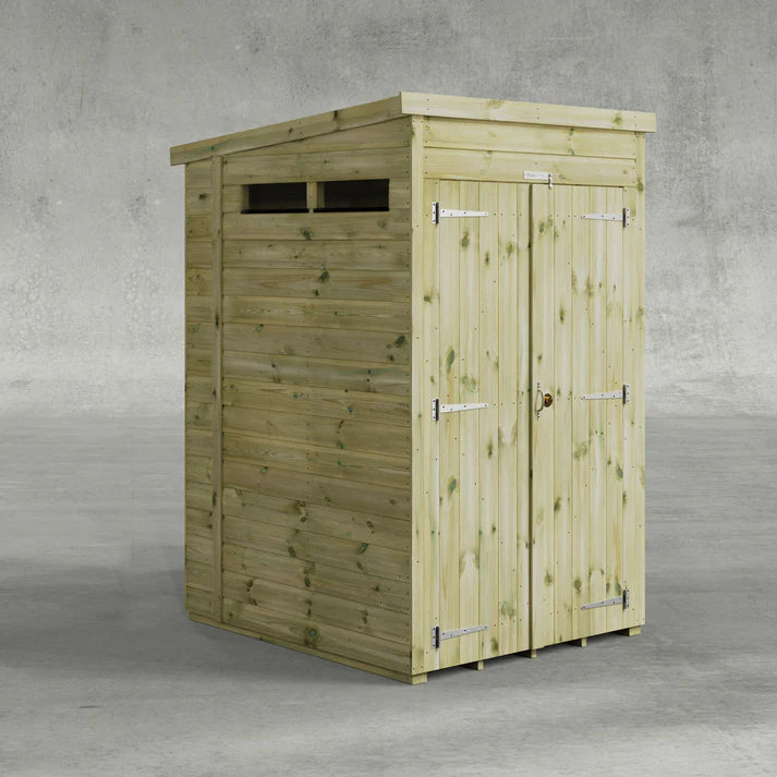 Power Premium Security Pent Shed