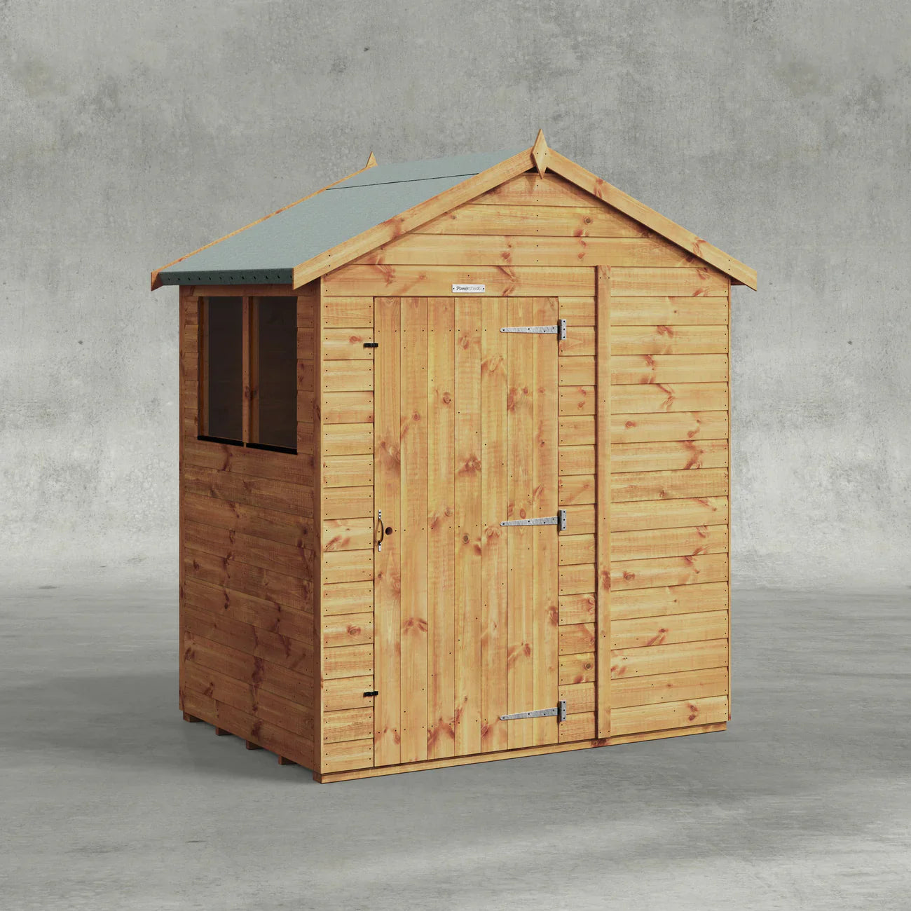 Power Shiplap Apex Shed