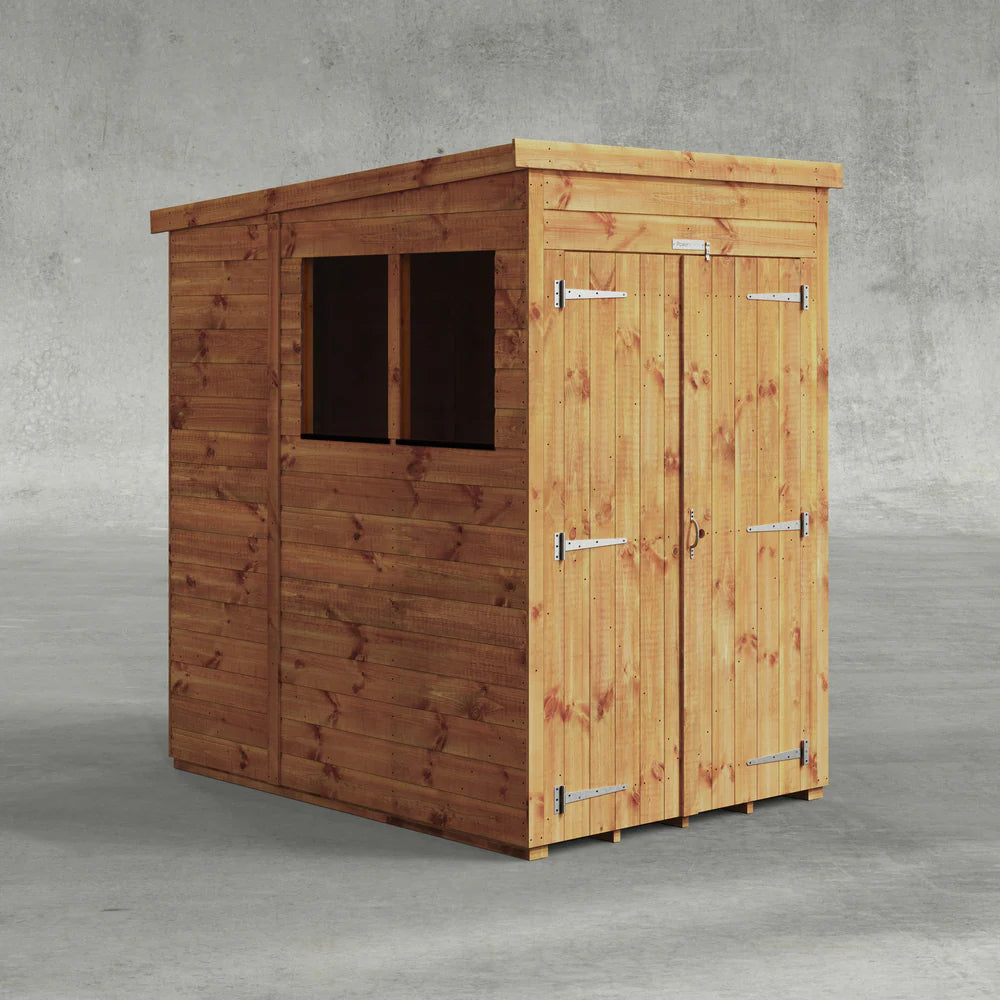 Power Shiplap Pent Sheds