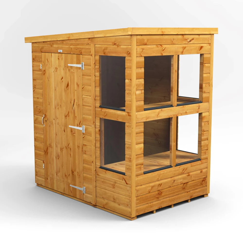 Power Pent Potting Shed