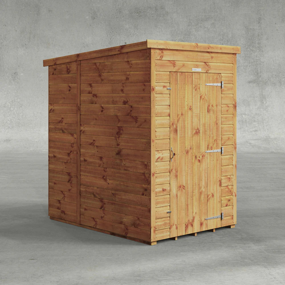 Power Shiplap Pent Sheds