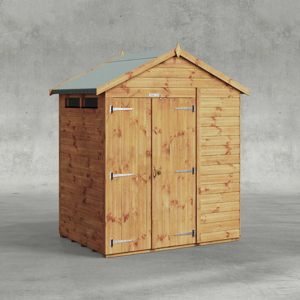 Power Security Apex Shed