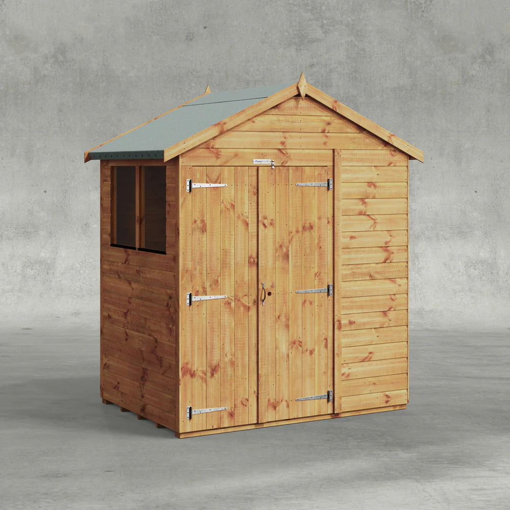 Power Shiplap Apex Shed