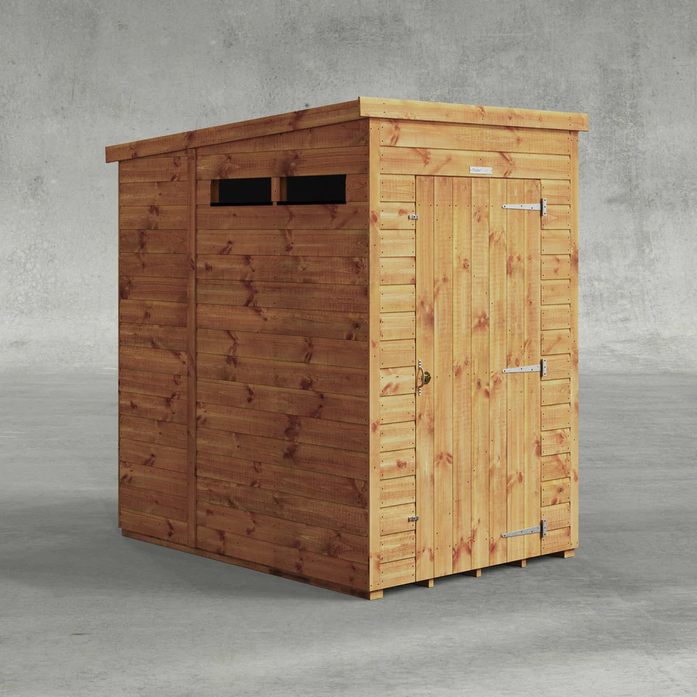 Power Security Pent Shed