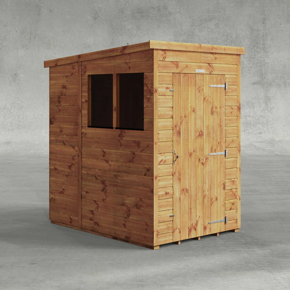 Power Shiplap Pent Sheds