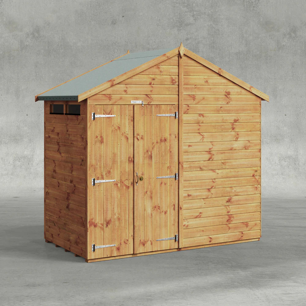 Power Security Apex Shed