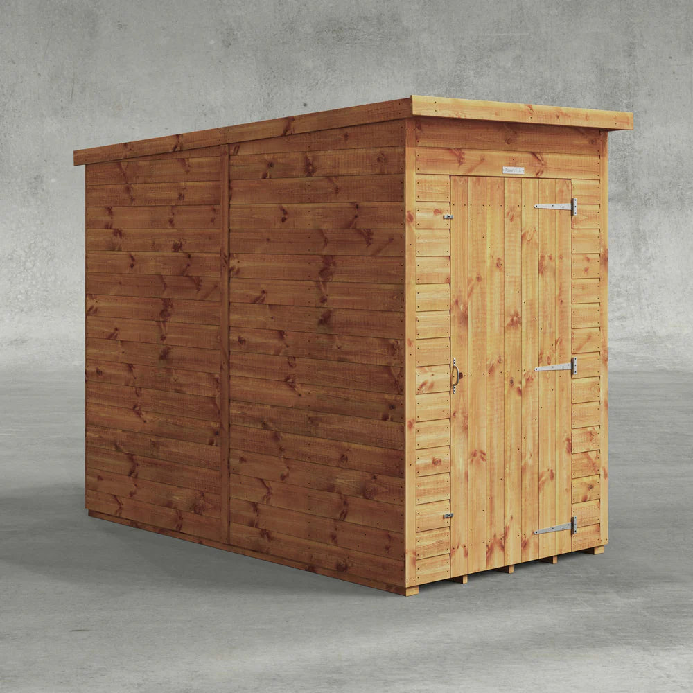 Power Shiplap Pent Sheds