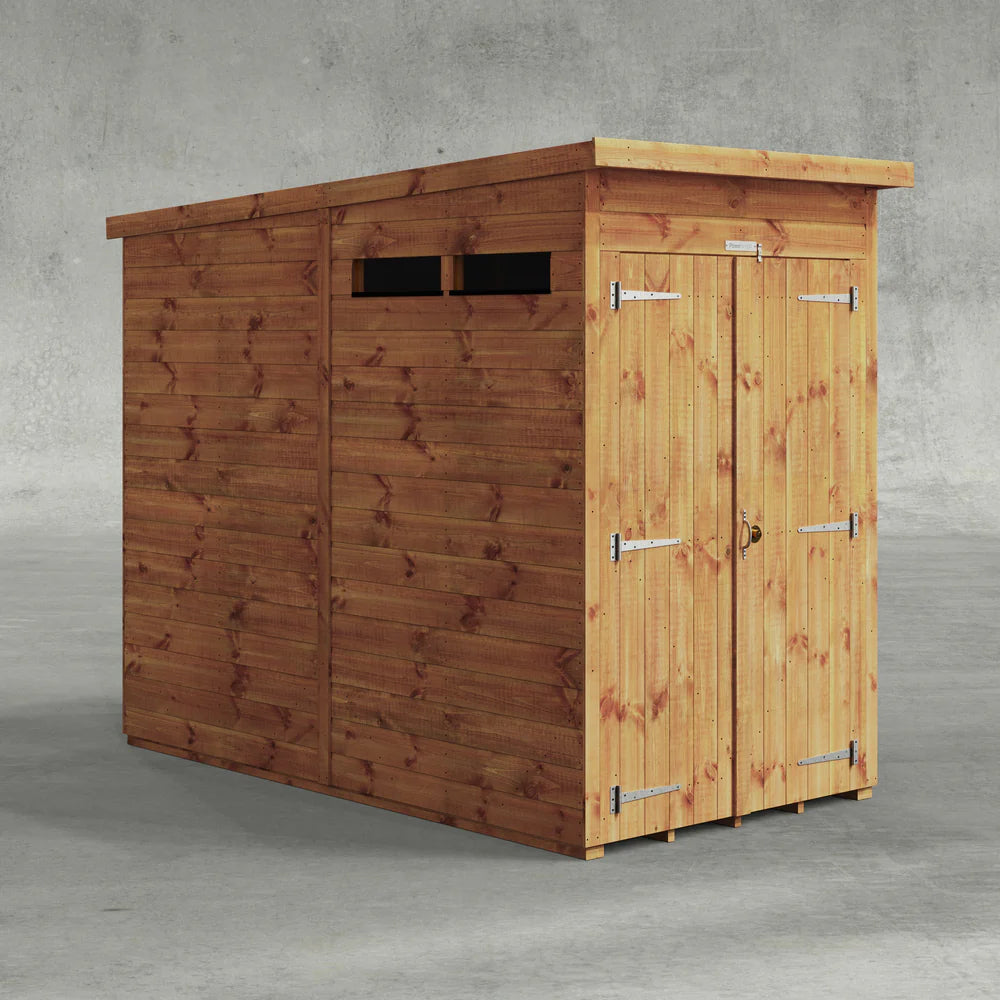 Power Security Pent Shed