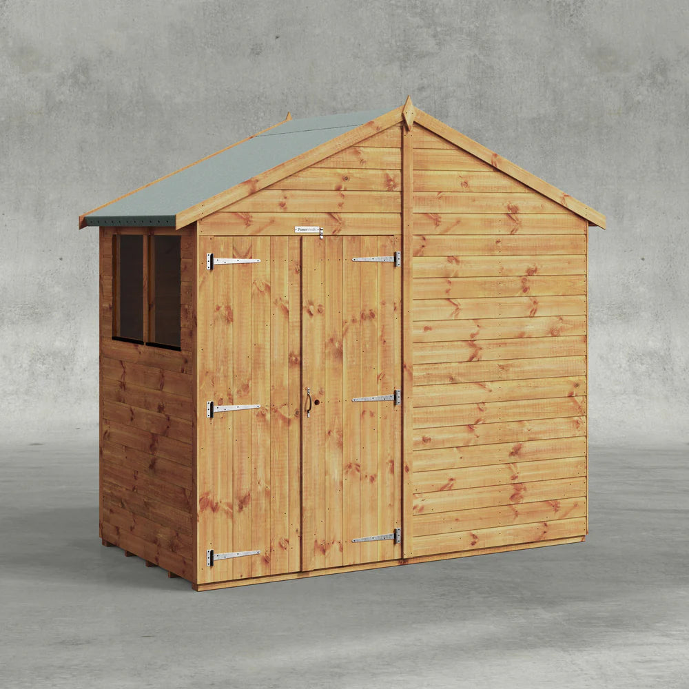 Power Shiplap Apex Shed