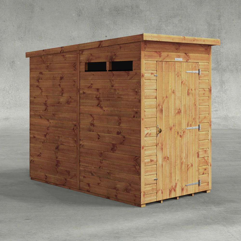 Power Security Pent Shed