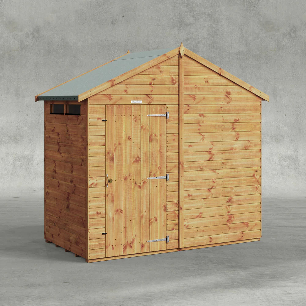 Power Security Apex Shed