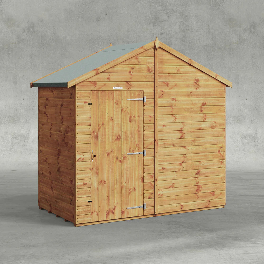 Power Shiplap Apex Shed