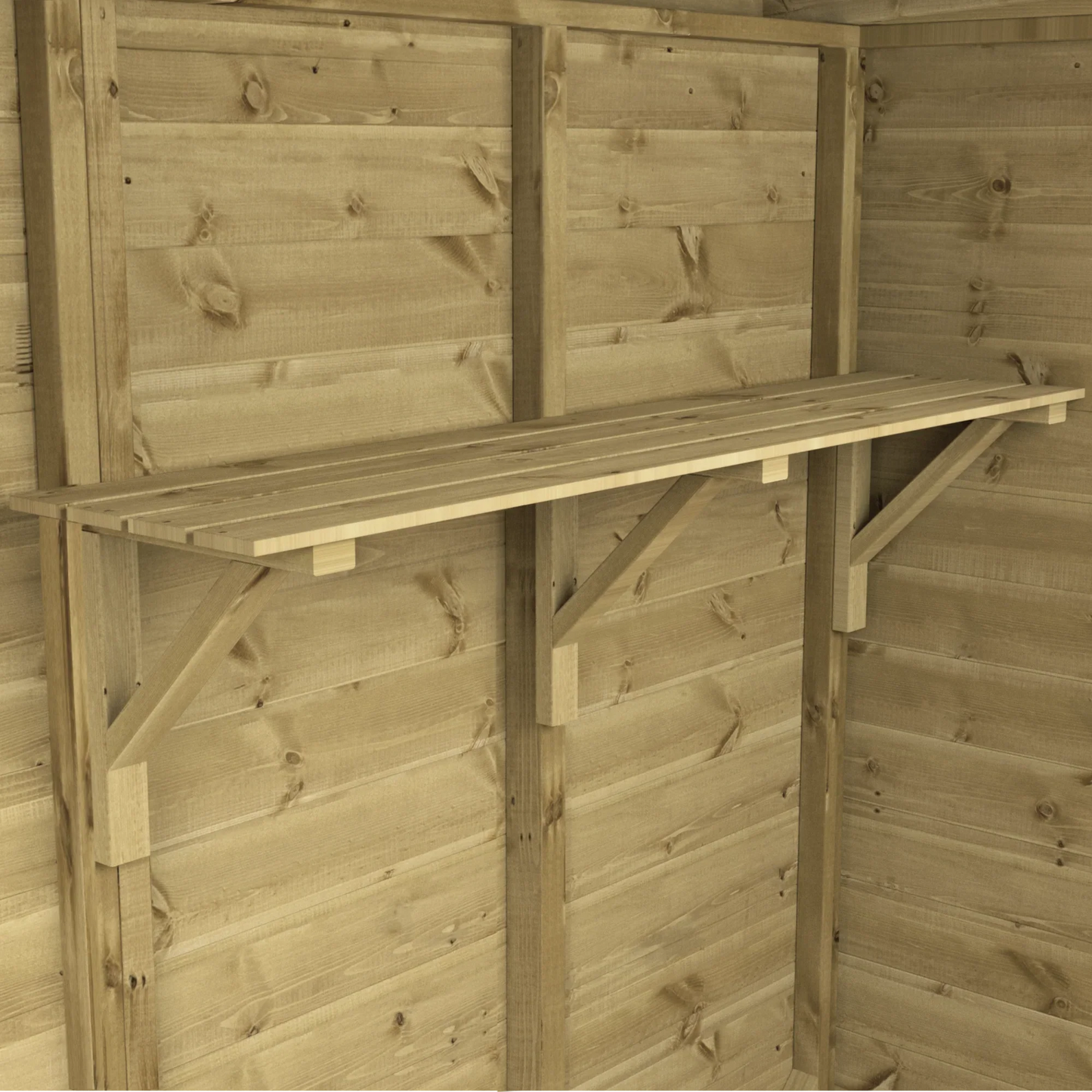 Premium Shed Shelving