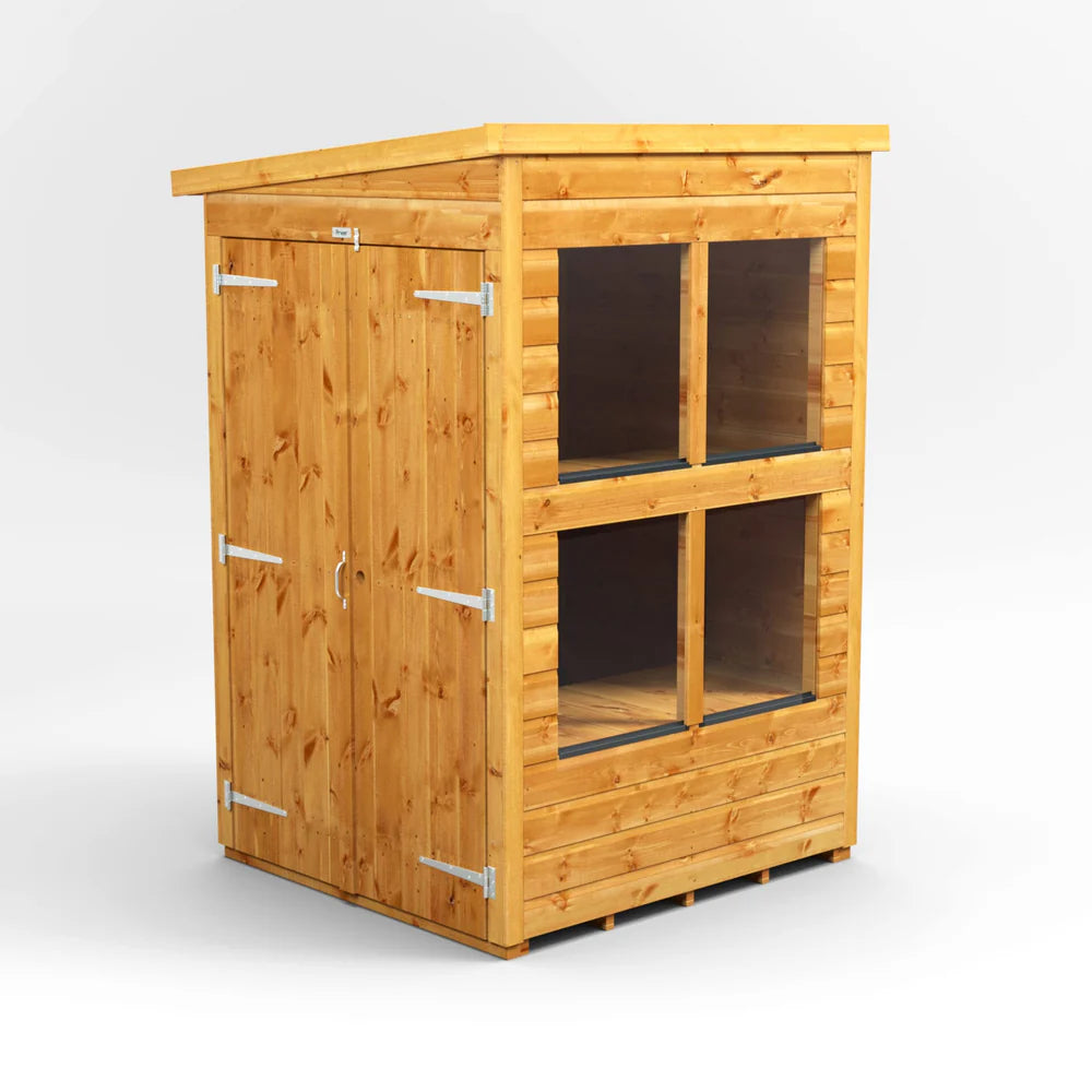 Power Pent Potting Shed