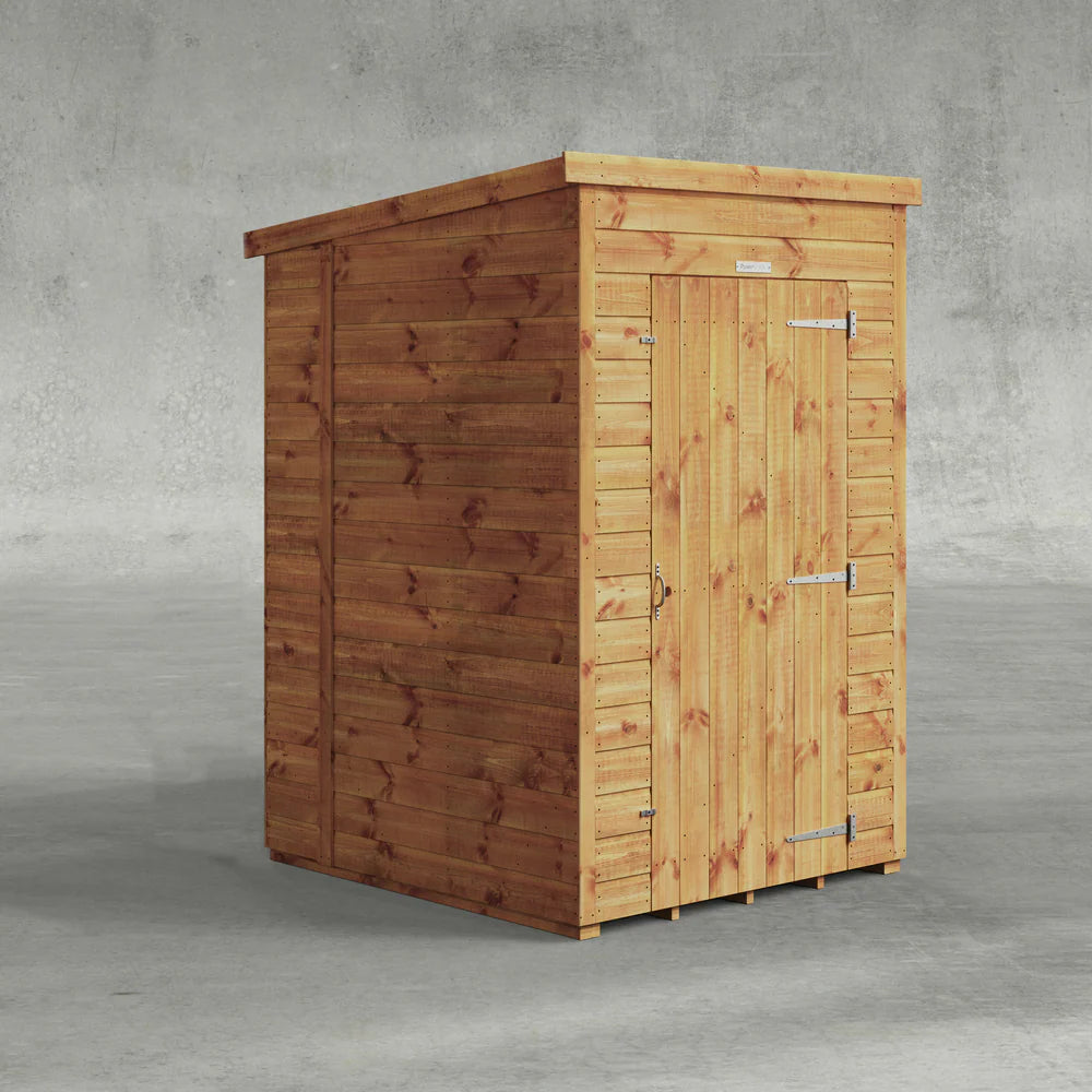 Power Shiplap Pent Sheds