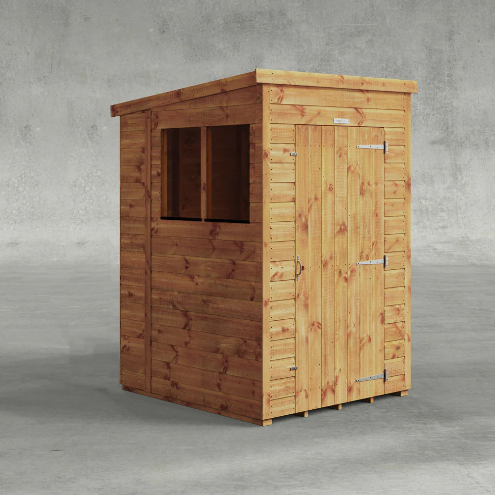 Power Shiplap Pent Sheds