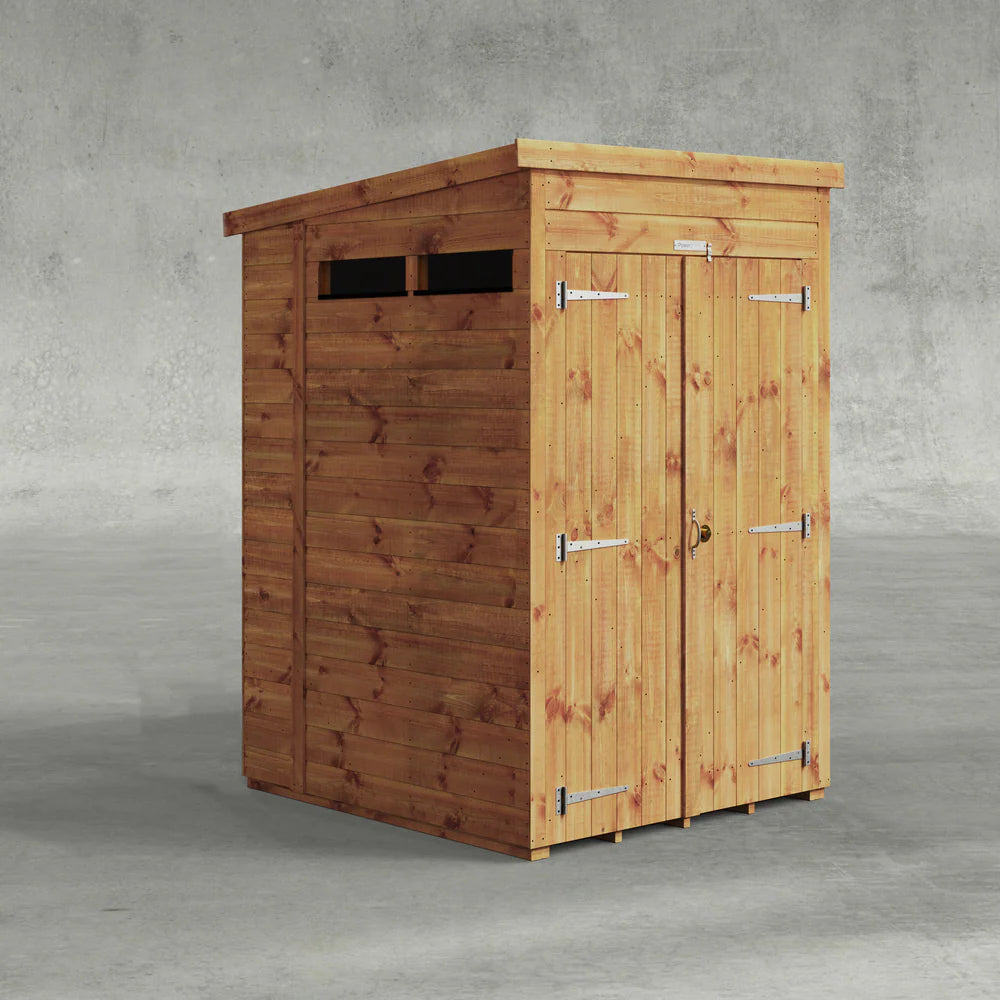 Power Security Pent Shed