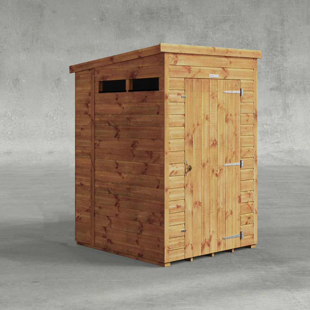 Power Security Pent Shed