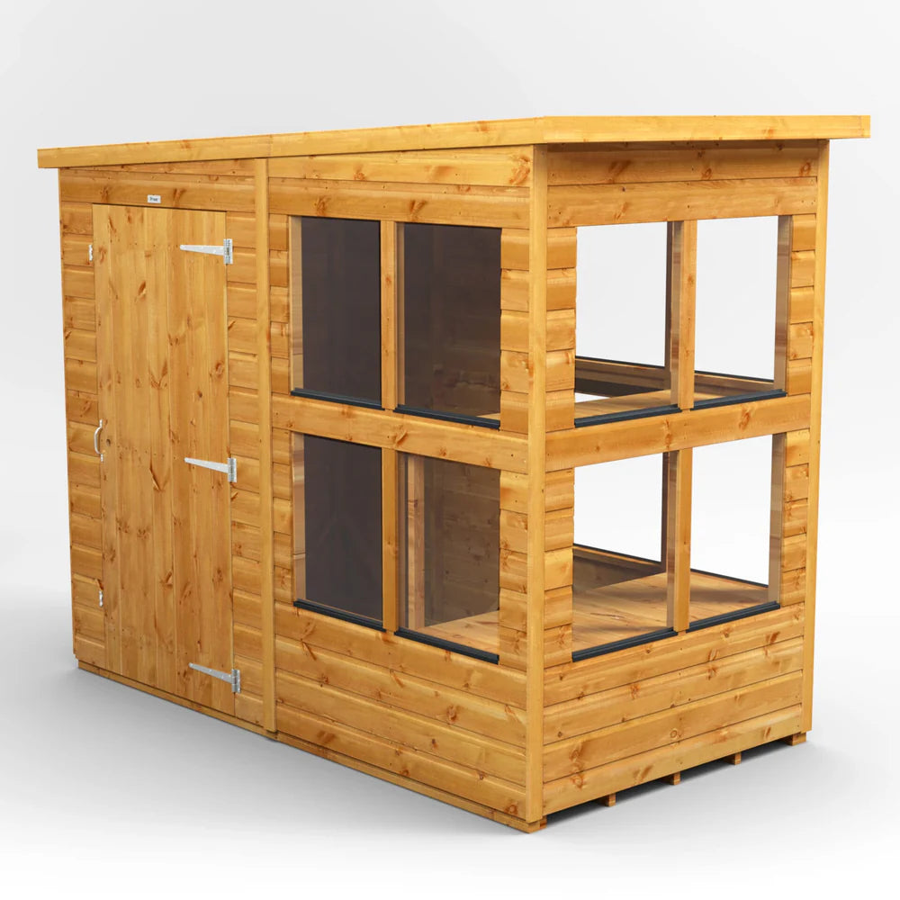 Power Pent Potting Shed