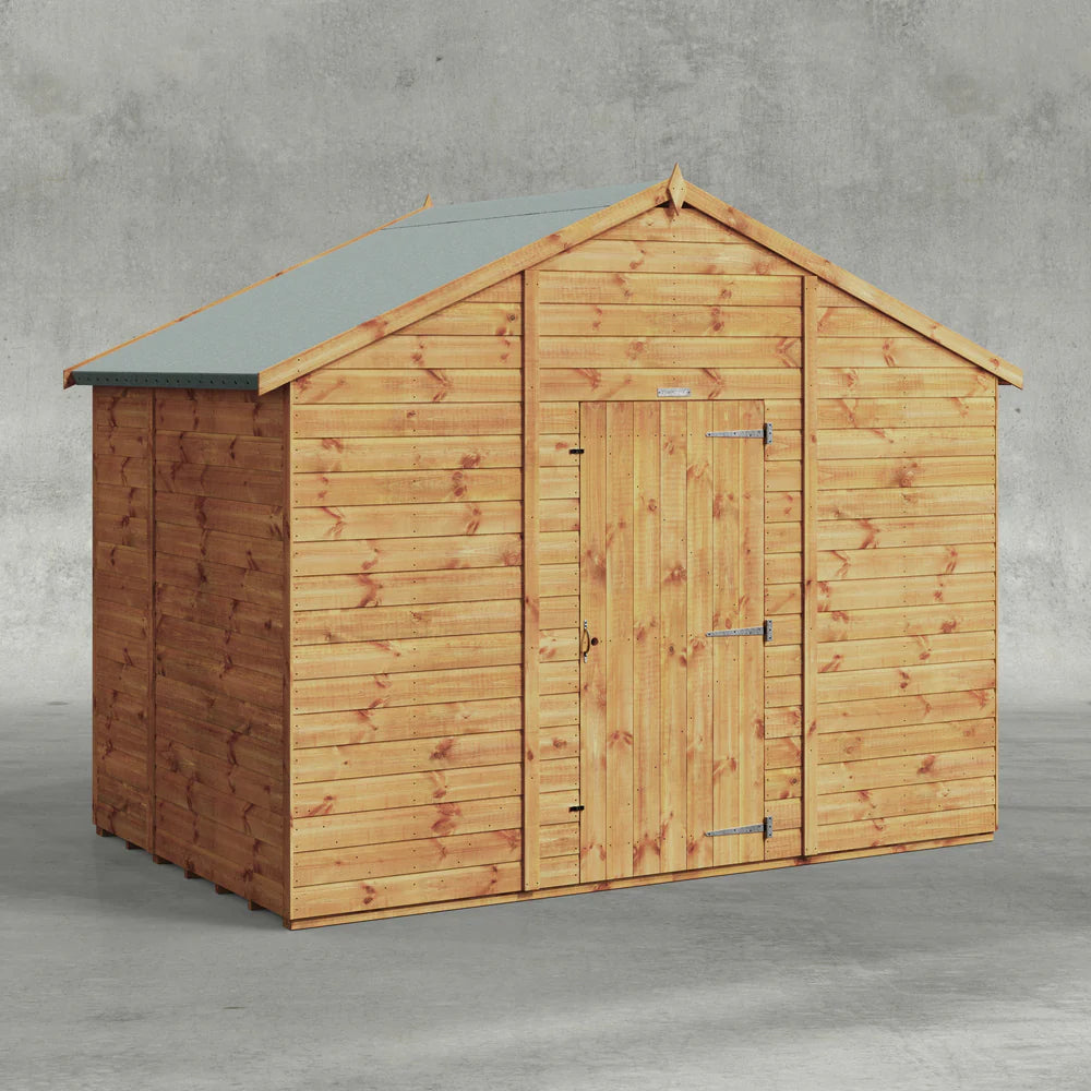 Power Shiplap Apex Shed