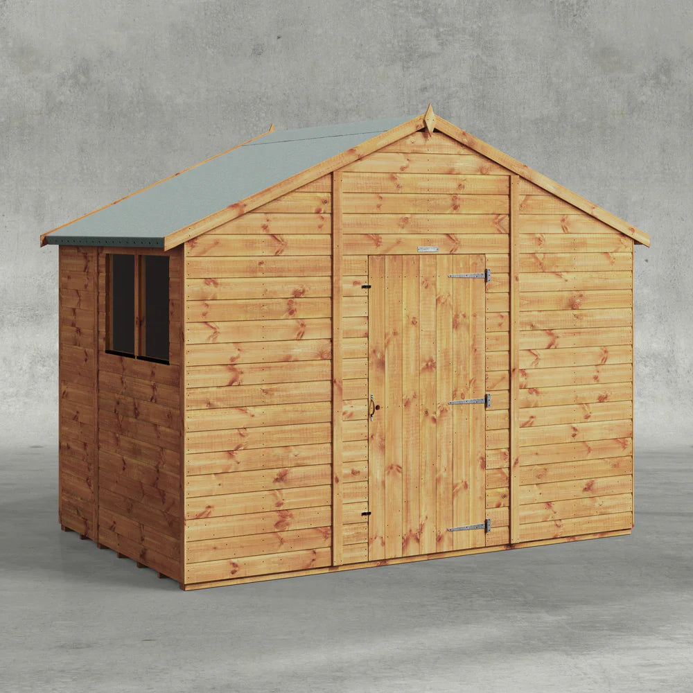 Power Shiplap Apex Shed