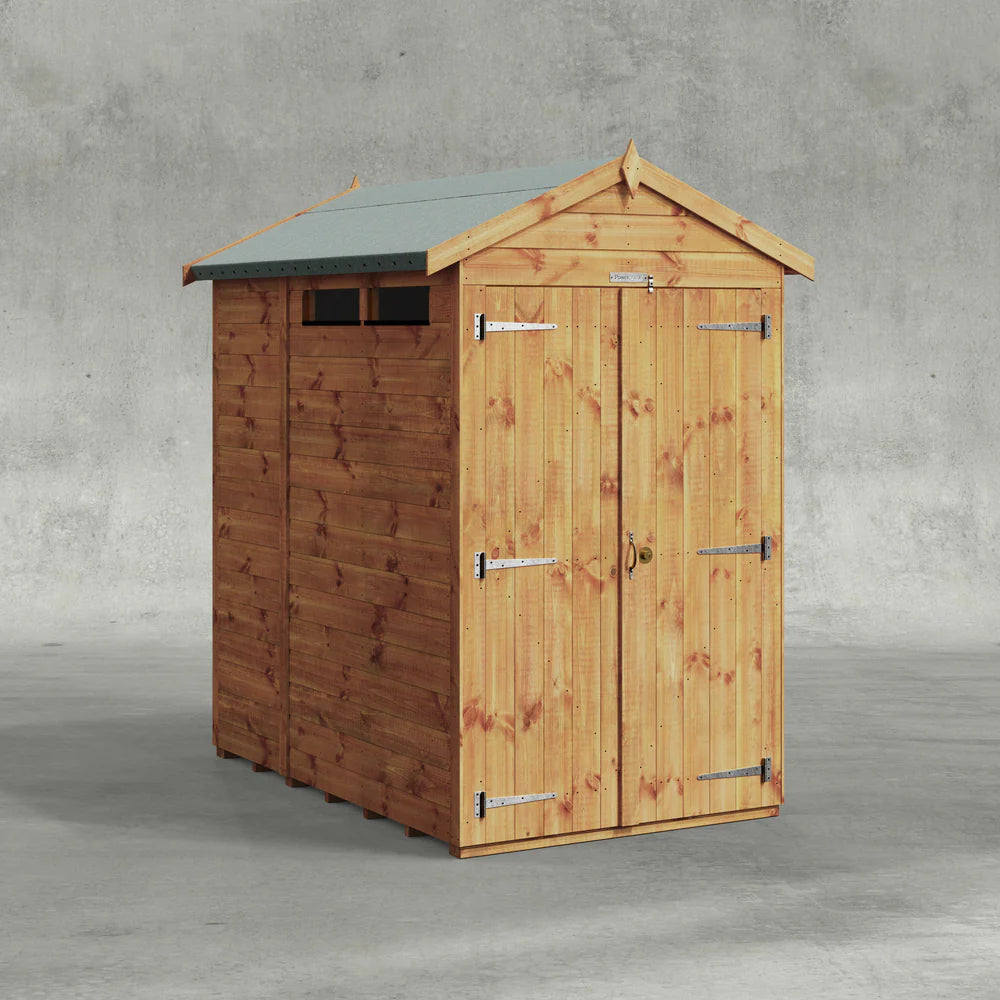 Power Security Apex Shed