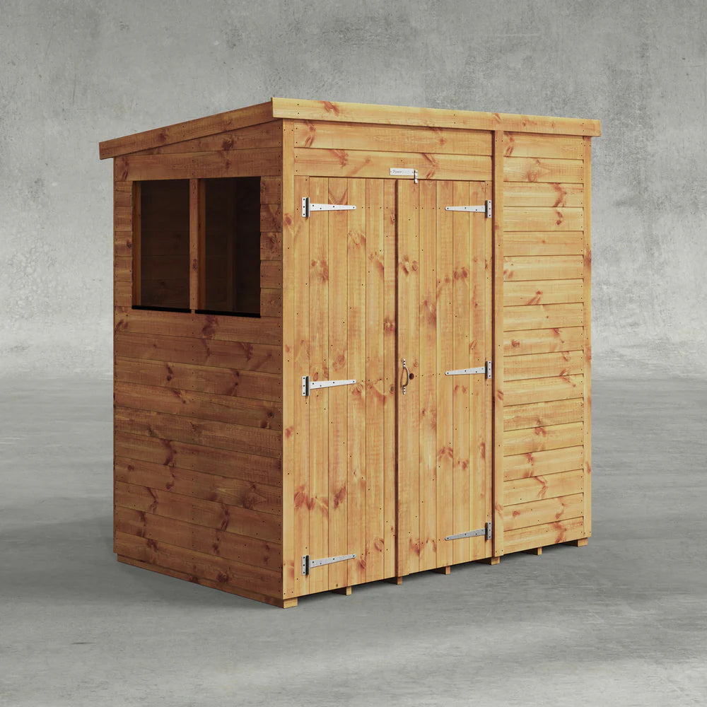 Power Shiplap Pent Sheds