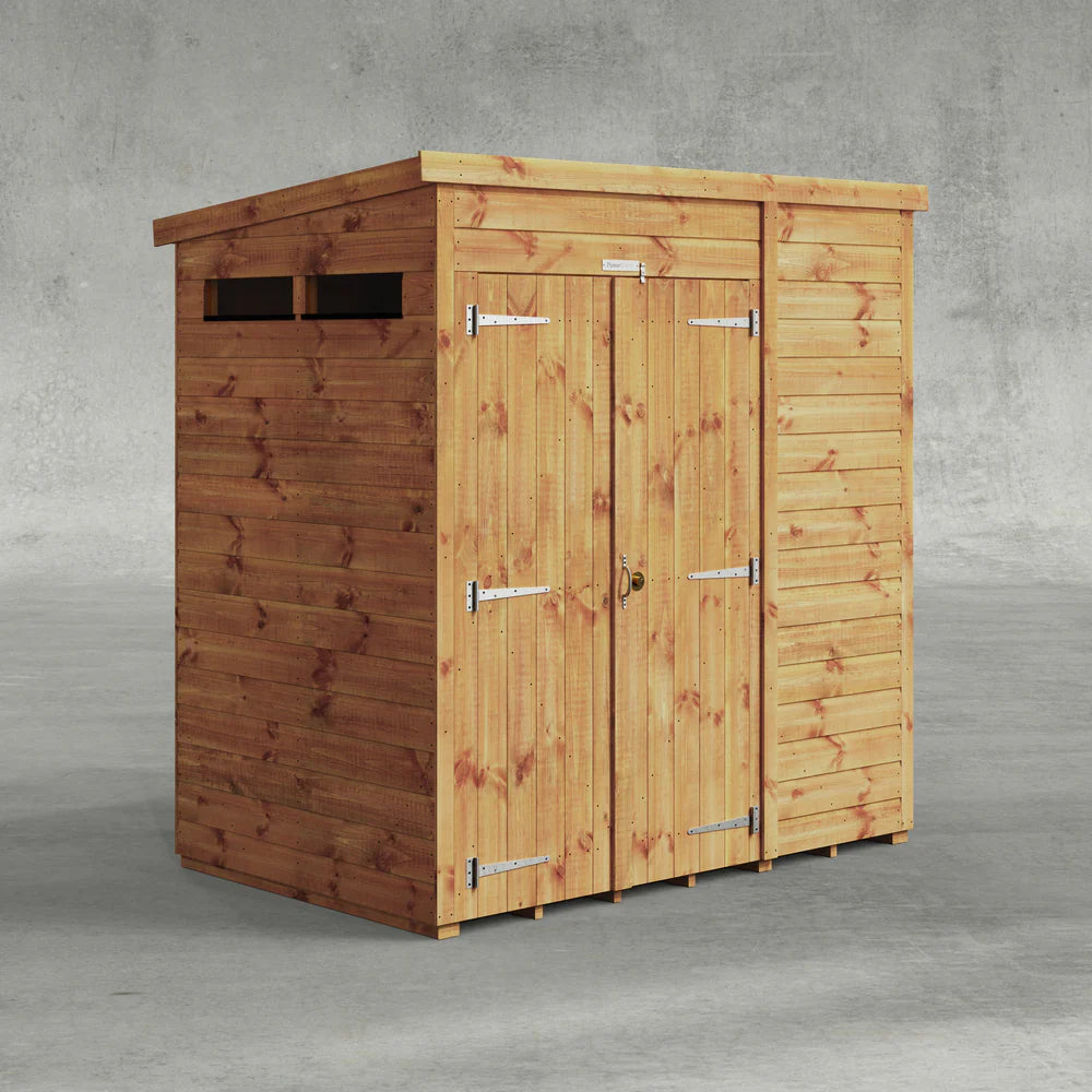 Power Security Pent Shed