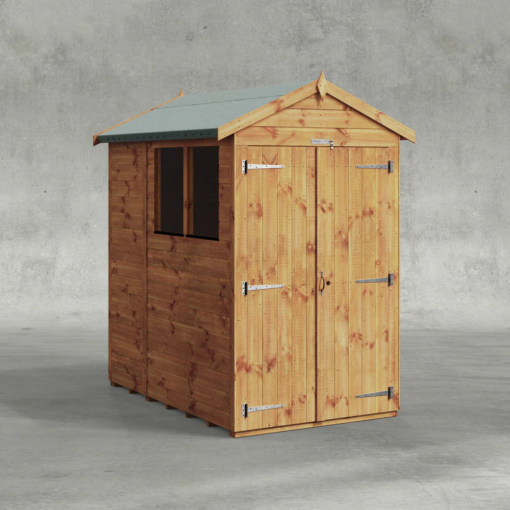 Power Shiplap Apex Shed