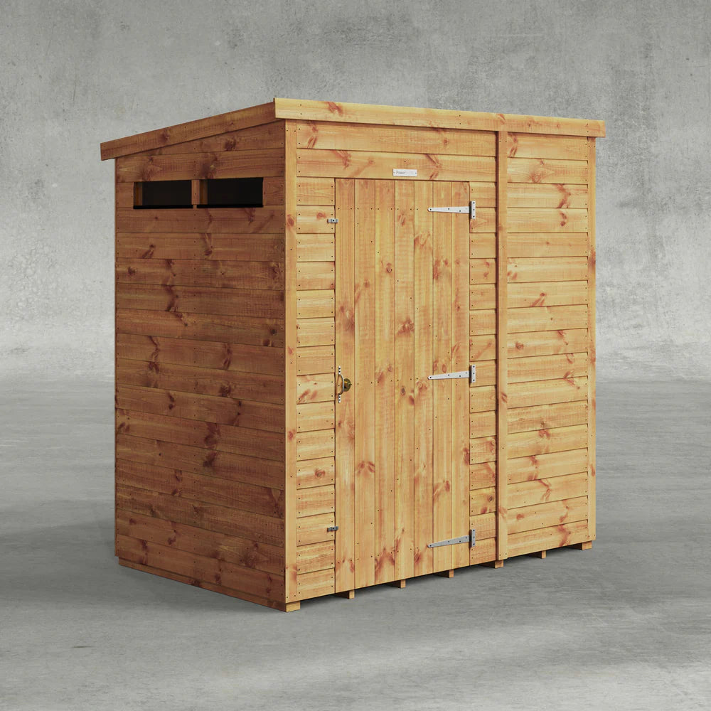 Power Security Pent Shed