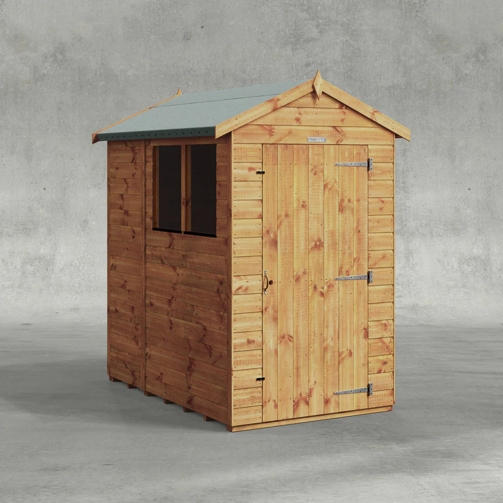 Power Shiplap Apex Shed